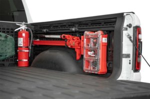 Ram TRX Bed Side Molle Panels - Passenger - Addictive Desert Designs - Full Set - Hammer Black - `21-`23